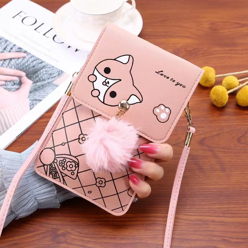 Cute Cartoon Pattern Touch-Scr - Crossbody Bag Women reseña y precio