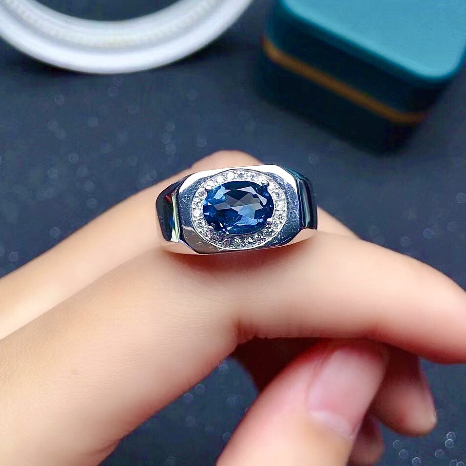 London Blue Topaz Ring for Man - Women'S Fashion London reseña y precio