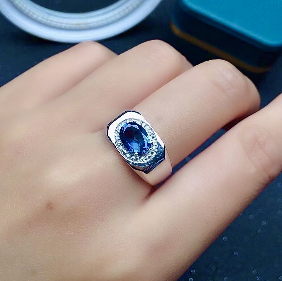 London Blue Topaz Ring for Man - Women'S Fashion London reseña y precio