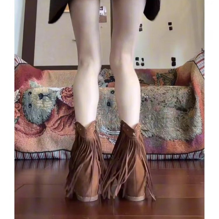 Roman fringe women's sandals s - Women'S Fashion Boots reseña y precio