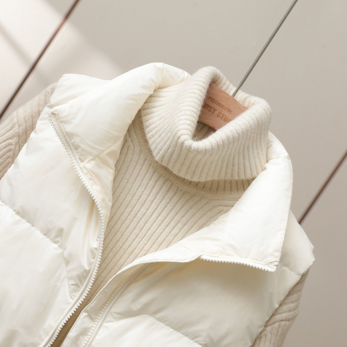 2025 New Winter Warm Cropped V - Puffer Vest Fashion Women reseña y precio