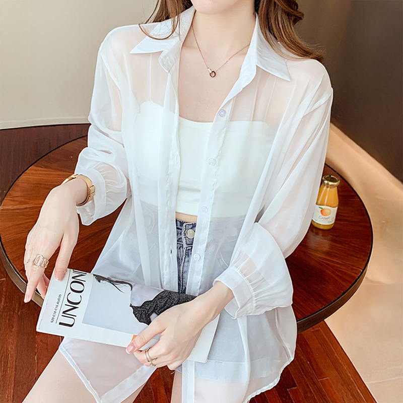 Tie Back Button Down Shirt Wom - Wrap Blouse Chiffon reseña y precio