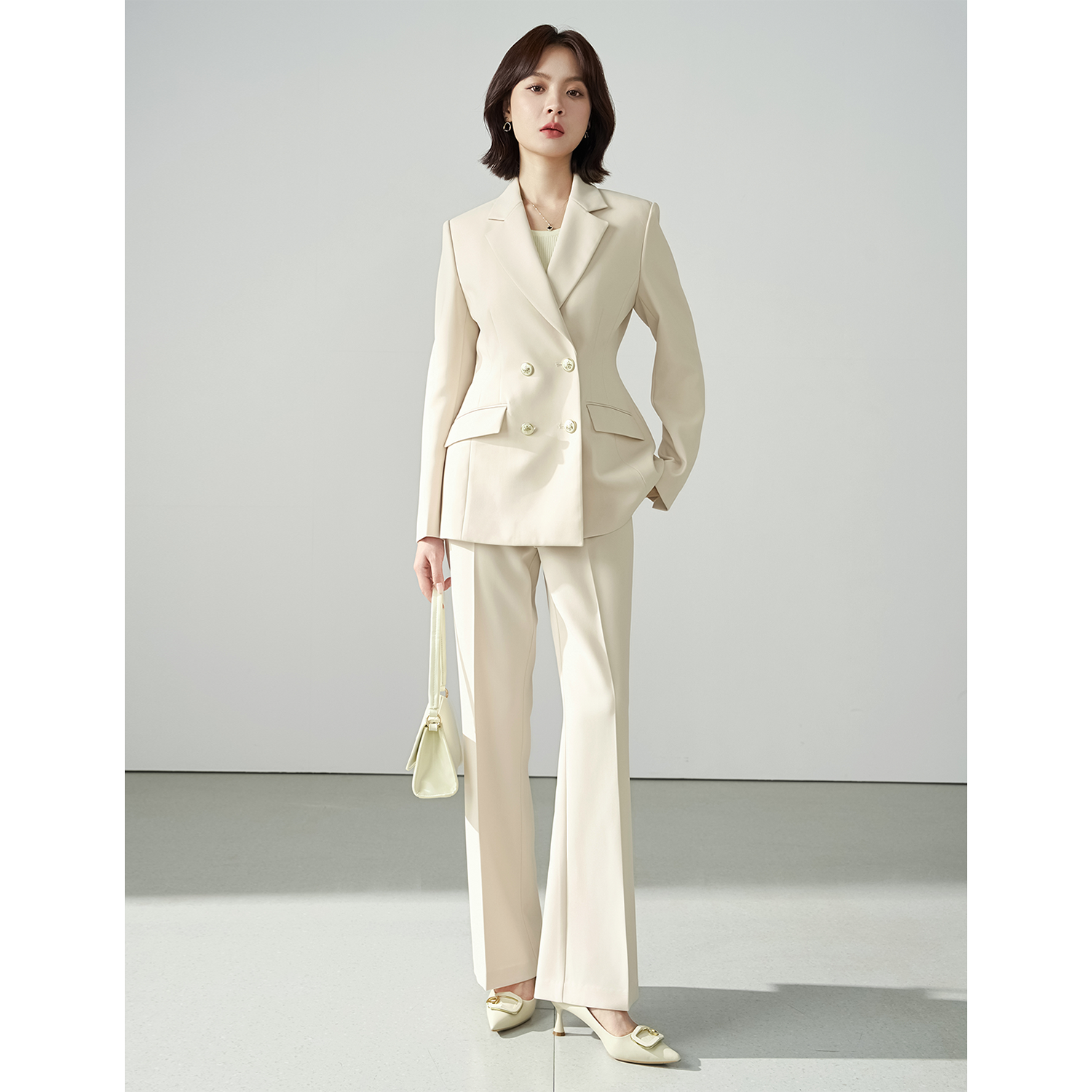 Allingentle Blue Women's 2 Pie - Women'S Fashion Blazer reseña y precio