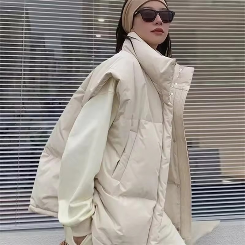 2025 New Korean Winter Vest Ja - Puffer Vest Fashion Women reseña y precio