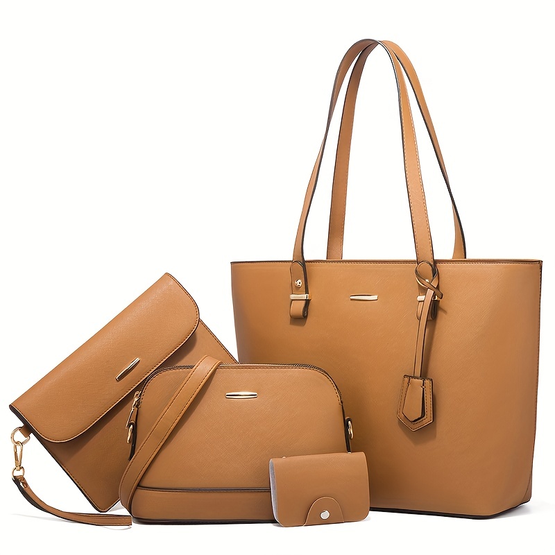 4pcs Fashion Women's Bag Sets  - Crossbody Bag Women reseña y precio