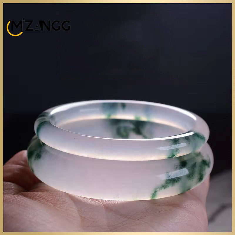 Natural Green Jadeite Bangle J - Women Fashion Jewellery reseña y precio