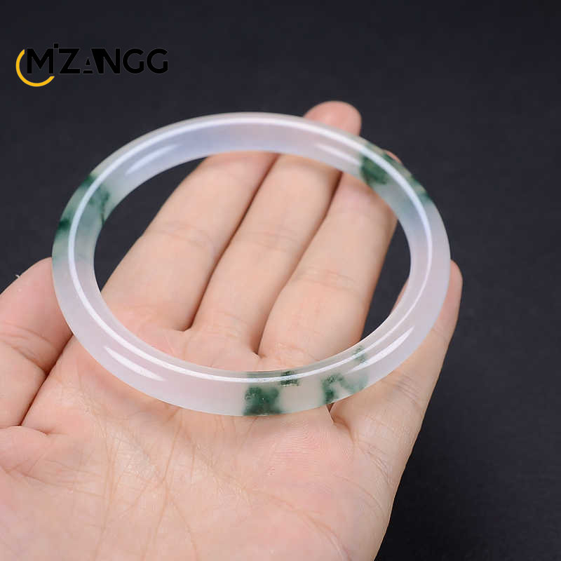 Natural Green Jadeite Bangle J - Women Fashion Jewellery reseña y precio