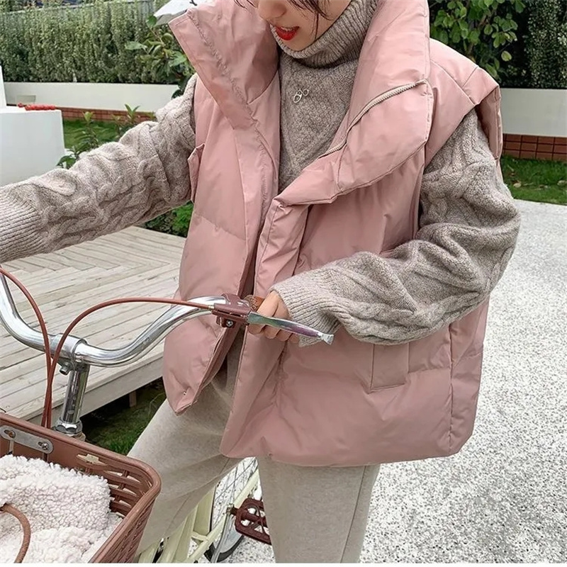2024 New Korean Vest Puffer Ja - Puffer Vest Fashion Women reseña y precio