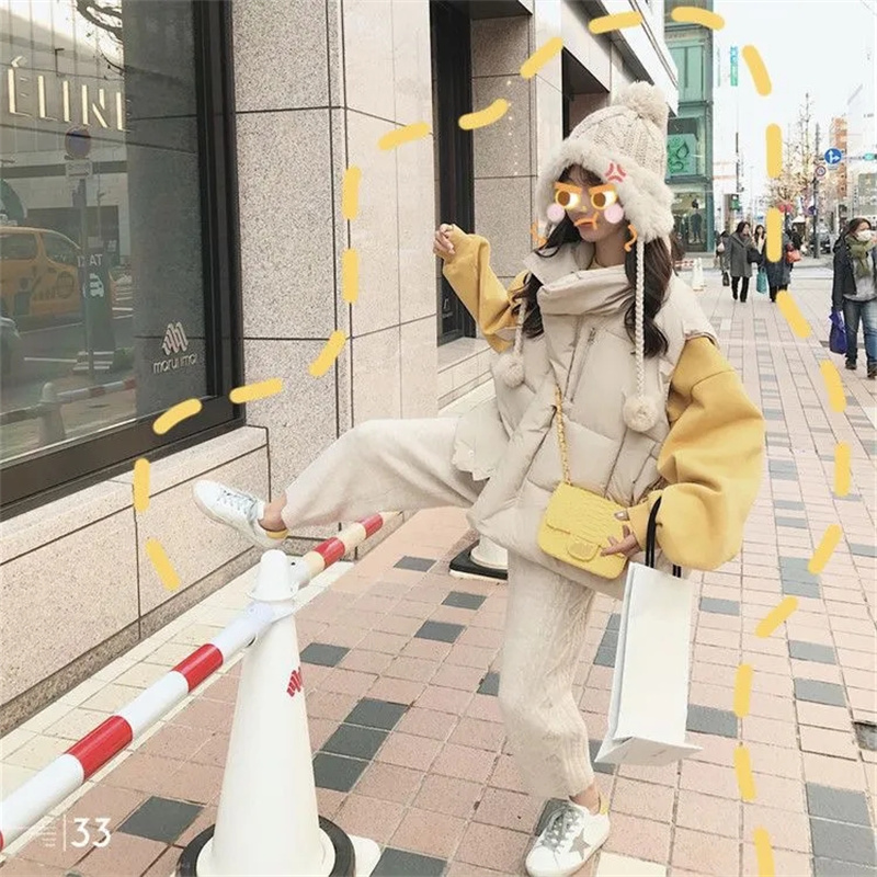 2024 New Korean Vest Puffer Ja - Puffer Vest Fashion Women reseña y precio