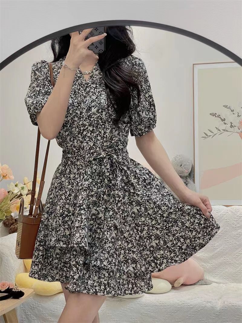 Little daisy Bodycon Women's D - Wrap Blouse Chiffon reseña y precio