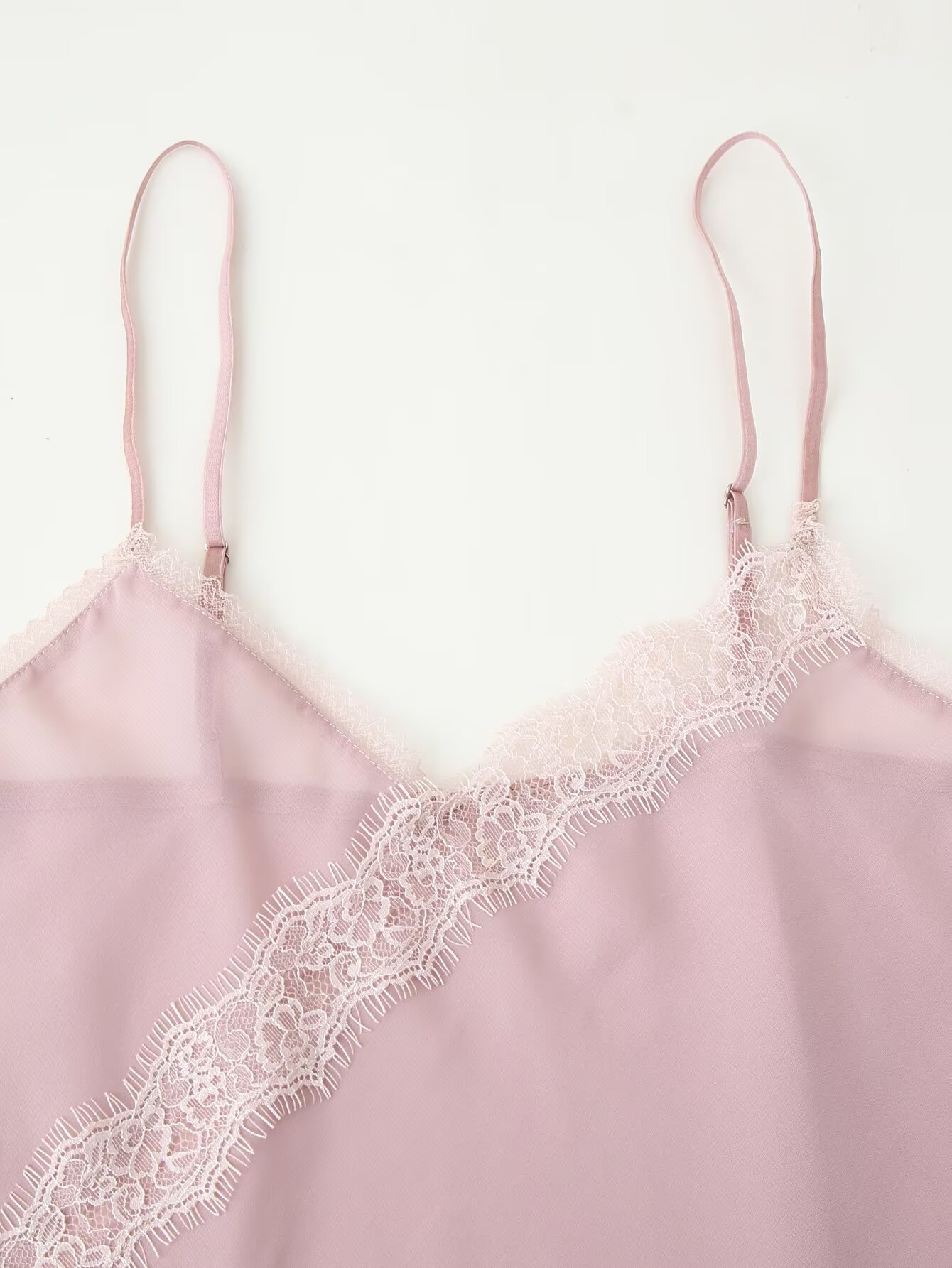 Tidalyf 2025 Women Pink Cami T - Lace Trim Cami reseña y precio