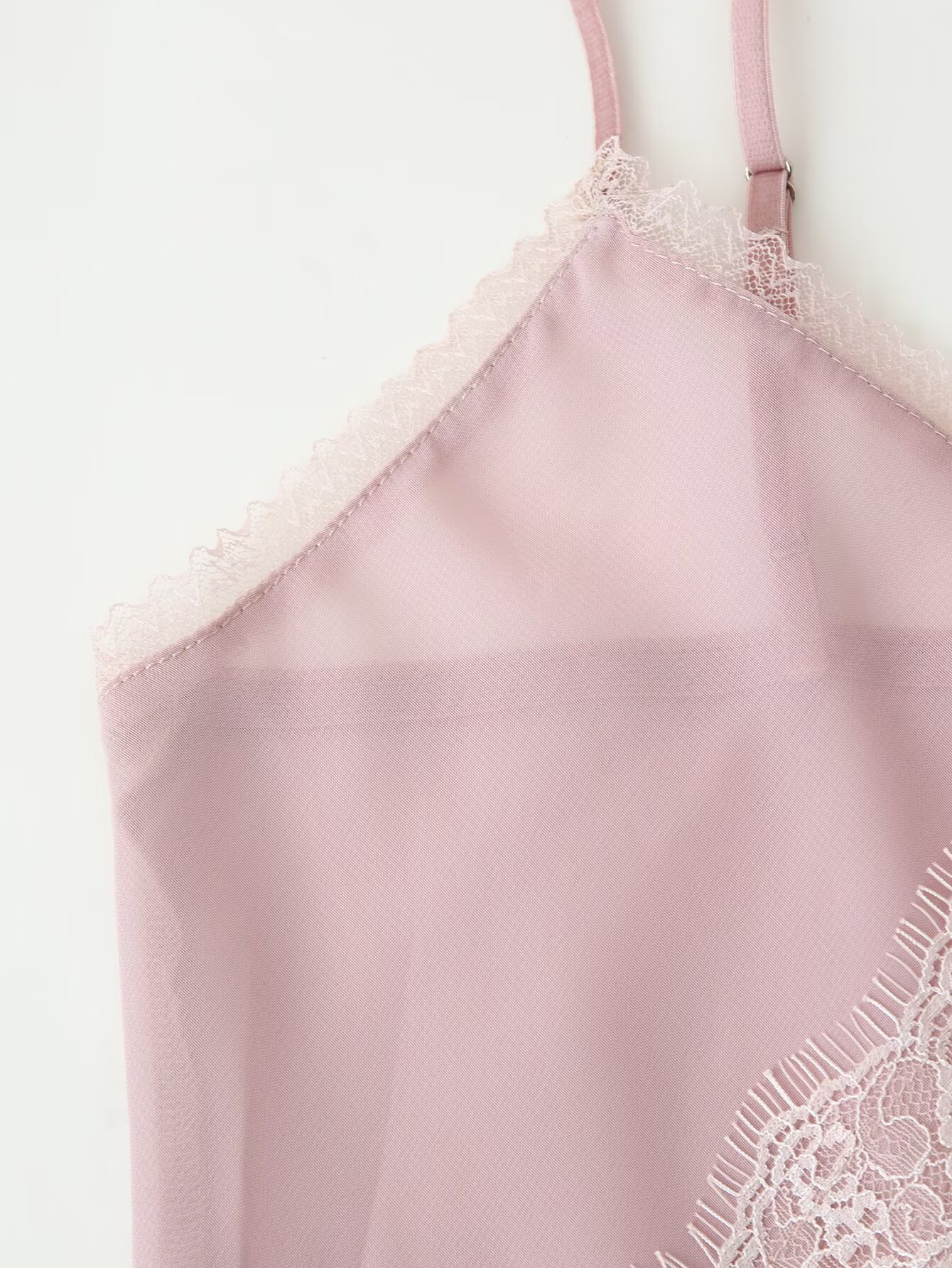 Tidalyf 2025 Women Pink Cami T - Lace Trim Cami reseña y precio