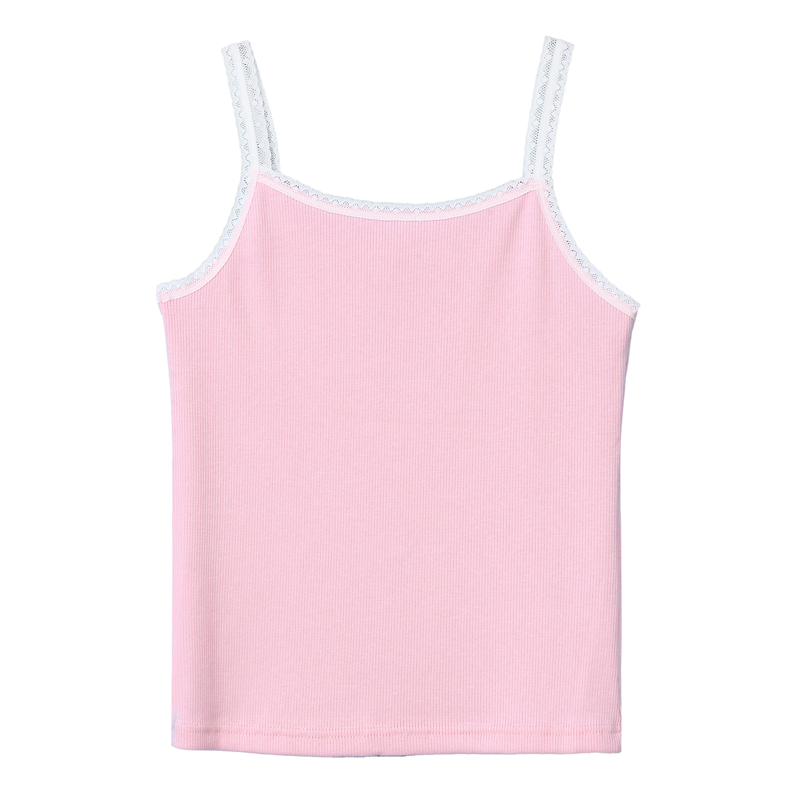 Teens Kids Yoga Top Girls Cami - Lace Trim Cami reseña y precio
