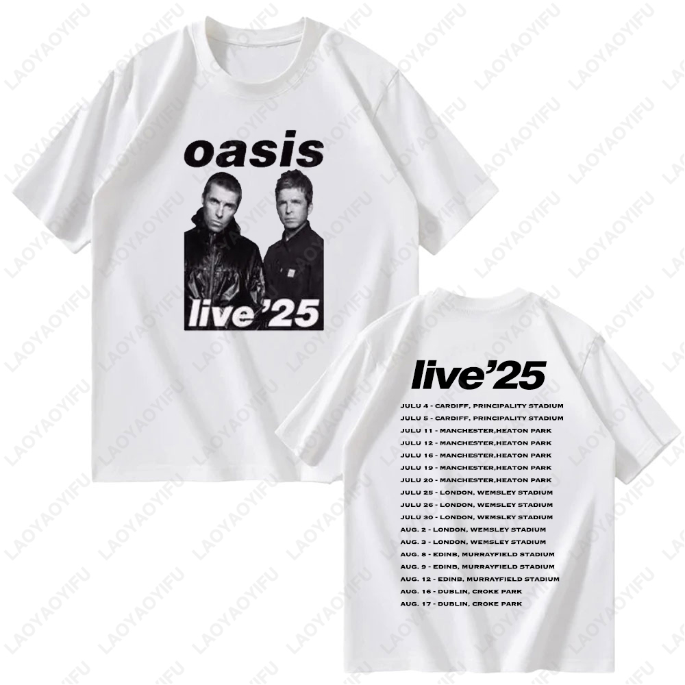 Oasis Live 2025 UK Tour Graphi - Women'S Fashion Uk 2025 reseña y precio
