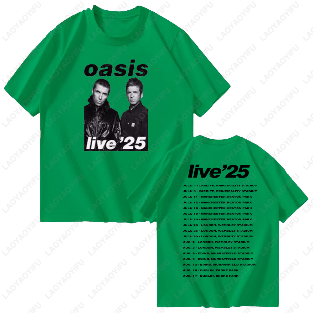 Oasis Live 2025 UK Tour Graphi - Women'S Fashion Uk 2025 reseña y precio